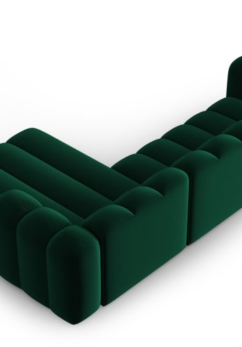 MICADONI Velvet Modular Hjre hjrnesofa, 