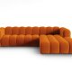 MICADONI Velvet Modular Hjre hjrnesofa, 