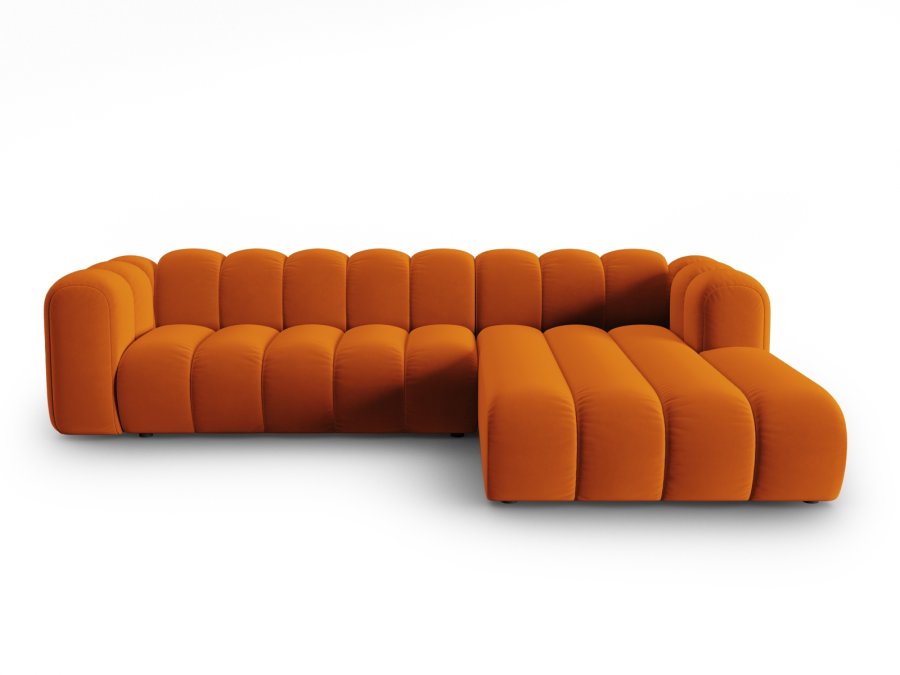 MICADONI Velvet Modular Hjre hjrnesofa, 