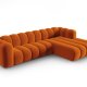 MICADONI Velvet Modular Hjre hjrnesofa, 