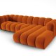 MICADONI Velvet Modular Hjre hjrnesofa, 
