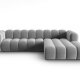 MICADONI Velvet Modular Hjre hjrnesofa, 