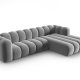 MICADONI Velvet Modular Hjre hjrnesofa, 