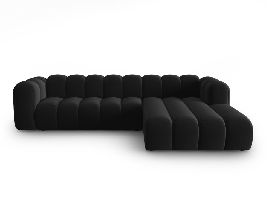 MICADONI Velvet Modular Hjre hjrnesofa, 