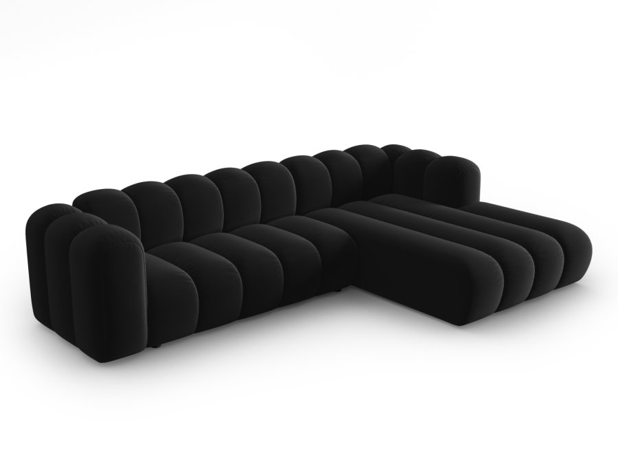 MICADONI Velvet Modular Hjre hjrnesofa, 