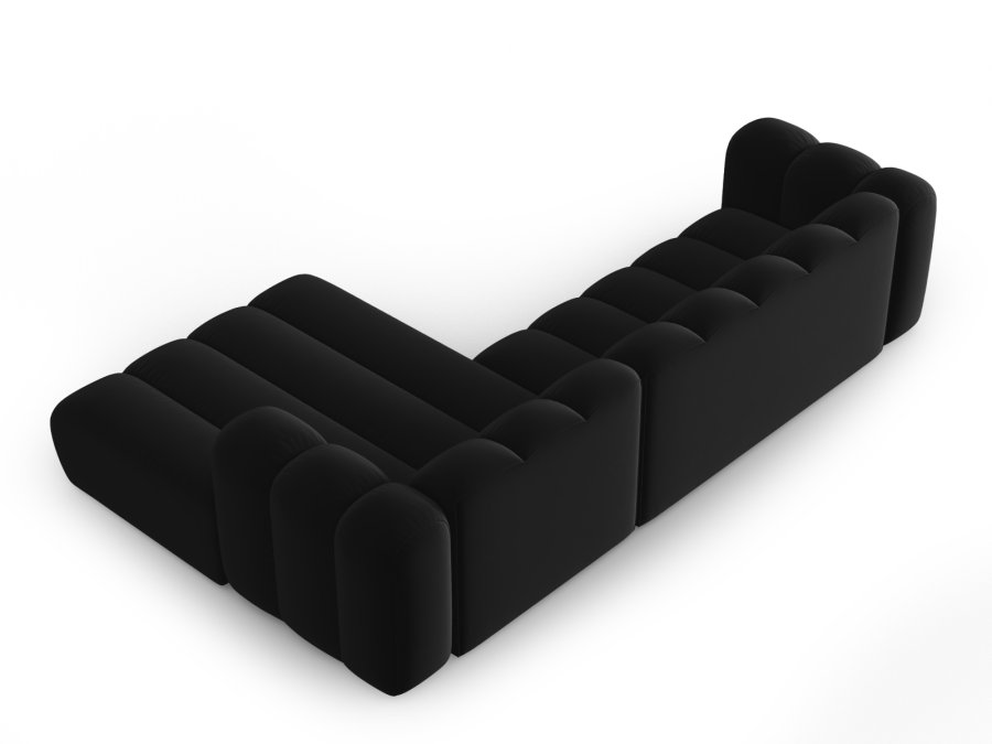 MICADONI Velvet Modular Hjre hjrnesofa, 