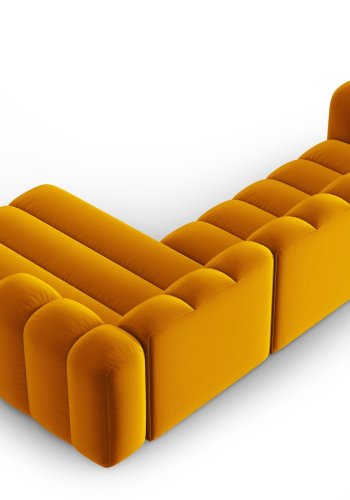 MICADONI Velvet Modular Hjre hjrnesofa, 