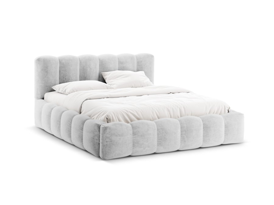 MICADONI Opbevaringsseng med sengegavl, 