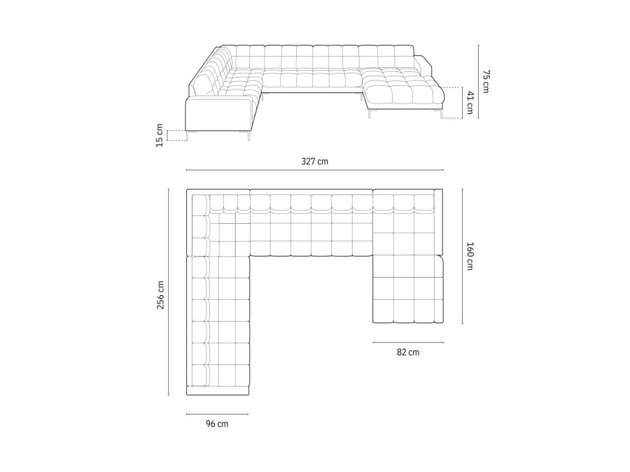 MICADONI  Venstre hjrnesofa i fljl, 
