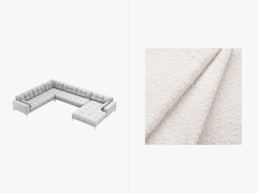 MICADONI  Panoramisk venstre hjrnesofa, 