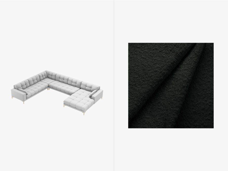 MICADONI  Panoramisk venstre hjrnesofa, 