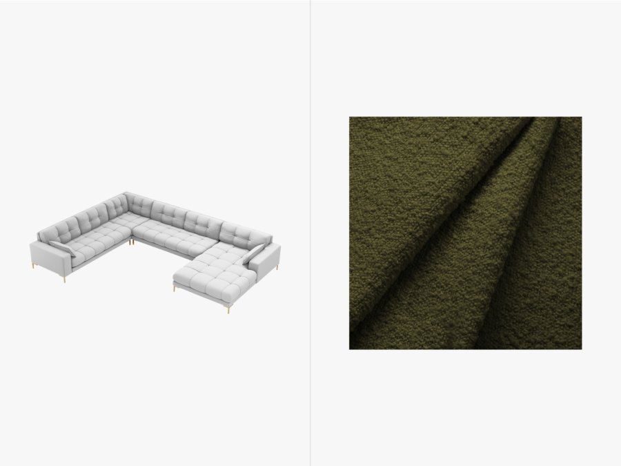 MICADONI  Panoramisk venstre hjrnesofa, 