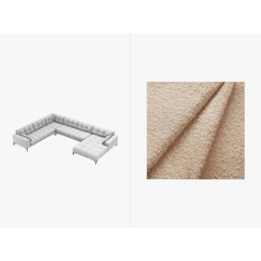 MICADONI  Panoramisk venstre hjrnesofa, 