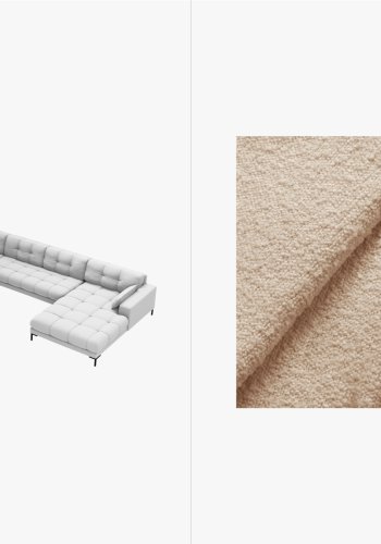 MICADONI  Panoramisk venstre hjrnesofa, 