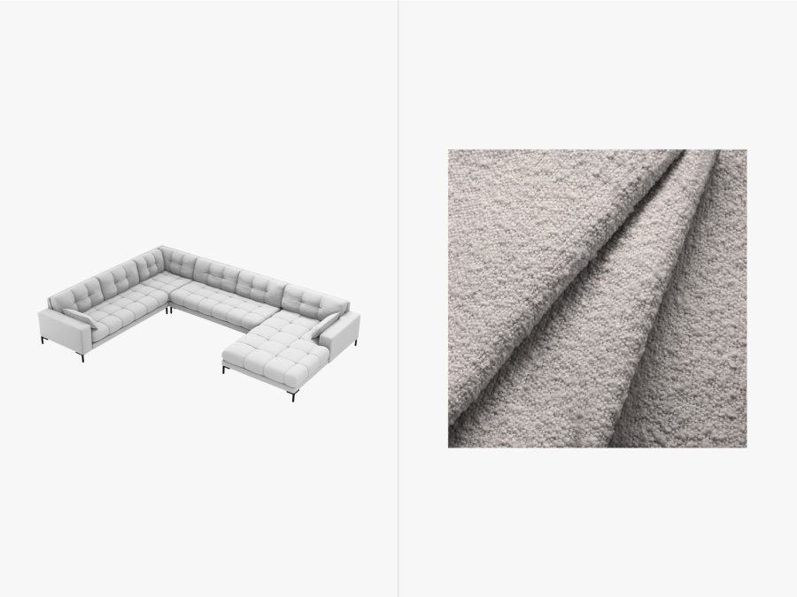 MICADONI  Panoramisk venstre hjrnesofa, 