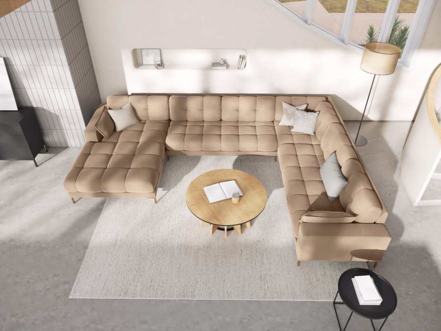 MICADONI  Panoramic hjre hjrnesofa i fljl, 