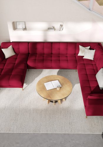 MICADONI  Panoramic hjre hjrnesofa i fljl, 