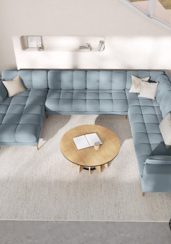 MICADONI  Panoramic hjre hjrnesofa i fljl, 