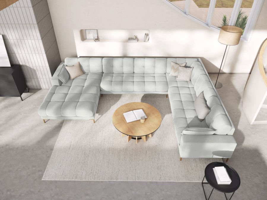 MICADONI  Panoramic hjre hjrnesofa i fljl, 