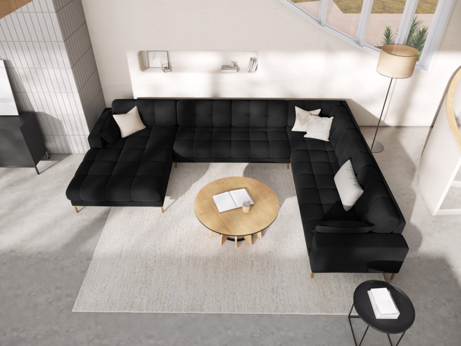 MICADONI  Panoramic hjre hjrnesofa i fljl, 