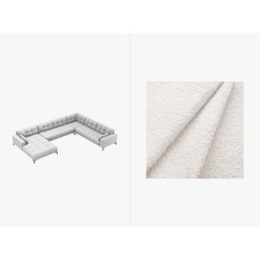 MICADONI  Panoramisk hjre hjrnesofa, 