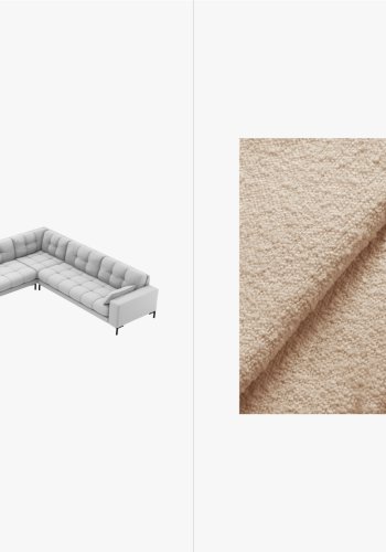 MICADONI  Panoramisk hjre hjrnesofa, 