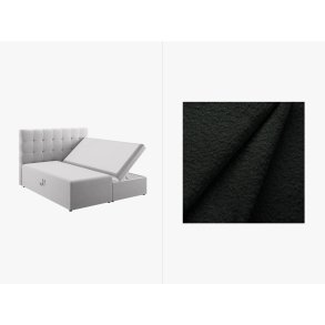 MICADONI Boxspring Sengest: Sengegavl + Boxspring/madras + topmadras, 