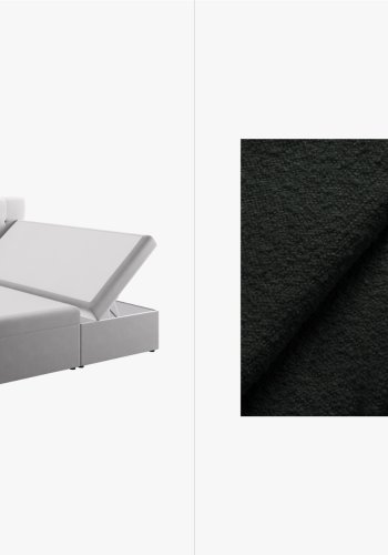 MICADONI Boxspring Sengest: Sengegavl + Boxspring/madras + topmadras, 