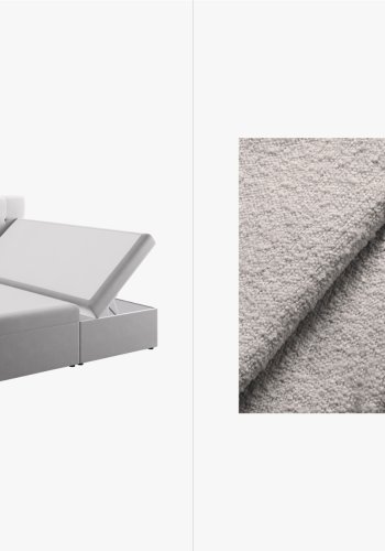 MICADONI Boxspring Sengest: Sengegavl + Boxspring/madras + topmadras, 