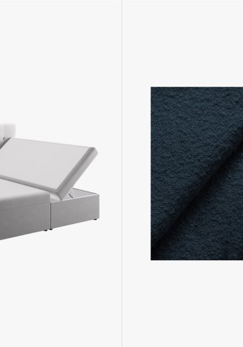 MICADONI Boxspring Sengest: Sengegavl + Boxspring/madras + topmadras, 