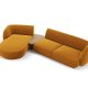 MICADONI  Velvet Left Modular Sofa, 