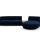 MICADONI  Velvet Right Modular Sofa, 