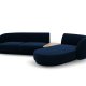 MICADONI  Velvet Right Modular Sofa, 