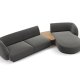 MICADONI  Velvet Right Modular Sofa, 