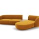 MICADONI  Velvet Right Modular Sofa, 