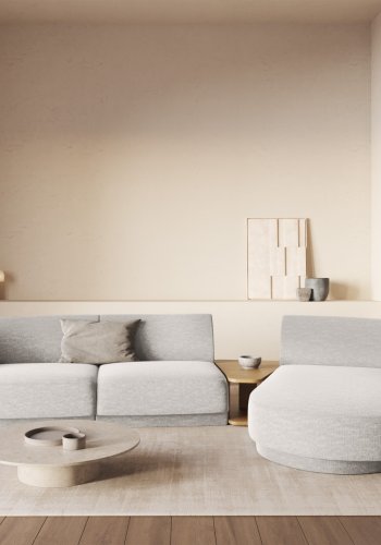 MICADONI  Hjre modulsofa, 