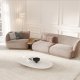 MICADONI  Velvet Left Modular Sofa, 