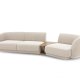 MICADONI  Velvet Right Modular Sofa, 