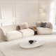 MICADONI  Velvet Right Modular Sofa, 