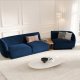 MICADONI  Velvet Right Modular Sofa, 