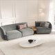 MICADONI  Velvet Right Modular Sofa, 