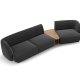 MICADONI  Velvet Right Modular Sofa, 