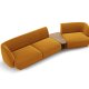 MICADONI  Velvet Right Modular Sofa, 