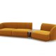 MICADONI  Velvet Right Modular Sofa, 