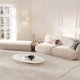 MICADONI  Velvet Left Modular Sofa, 