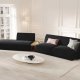 MICADONI  Velvet Left Modular Sofa, 