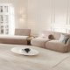MICADONI  Velvet Left Modular Sofa, 