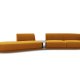 MICADONI  Velvet Left Modular Sofa, 