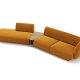 MICADONI  Velvet Left Modular Sofa, 