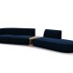 MICADONI  Velvet Right Modular Sofa, 